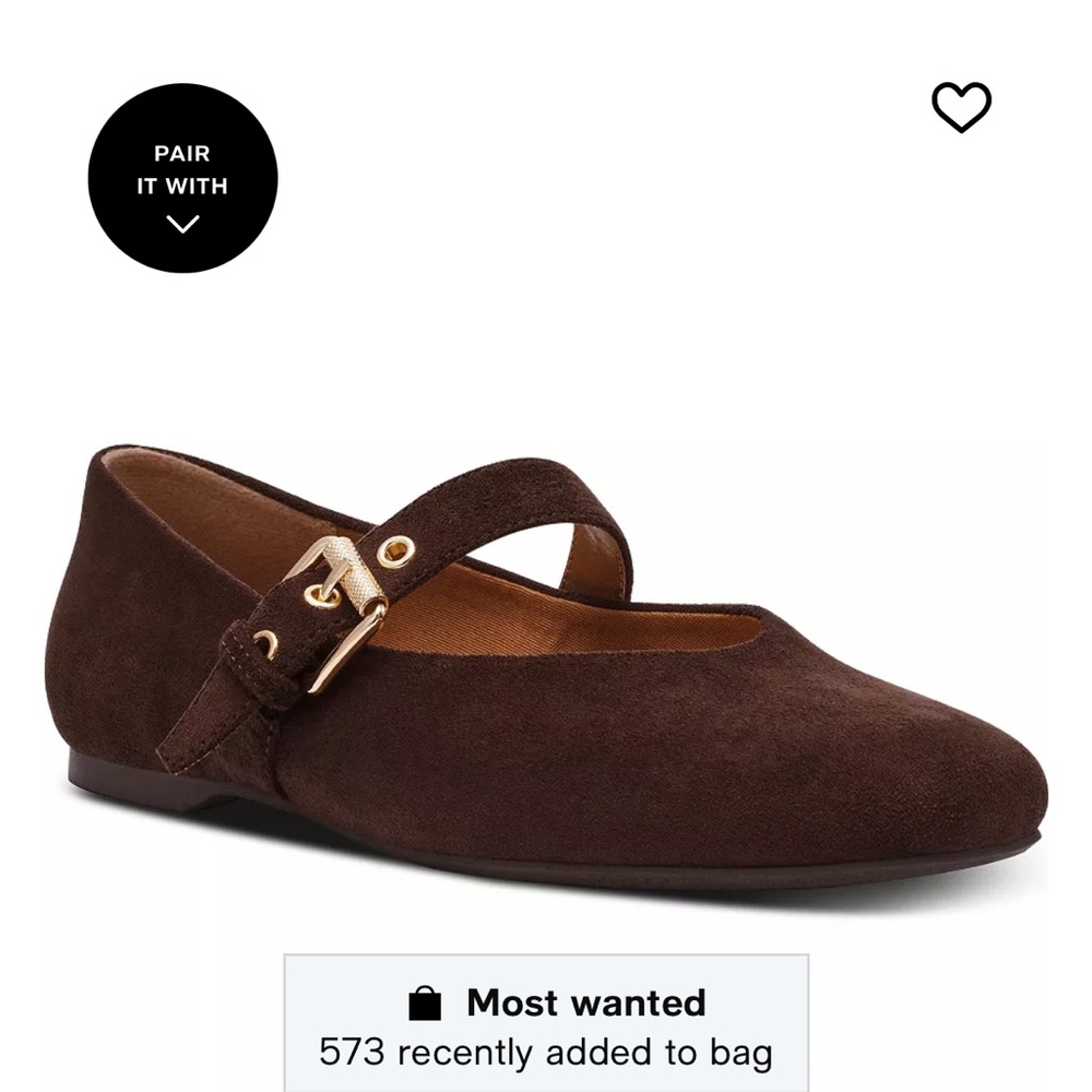 Dolce Vita Brown Suede Flats